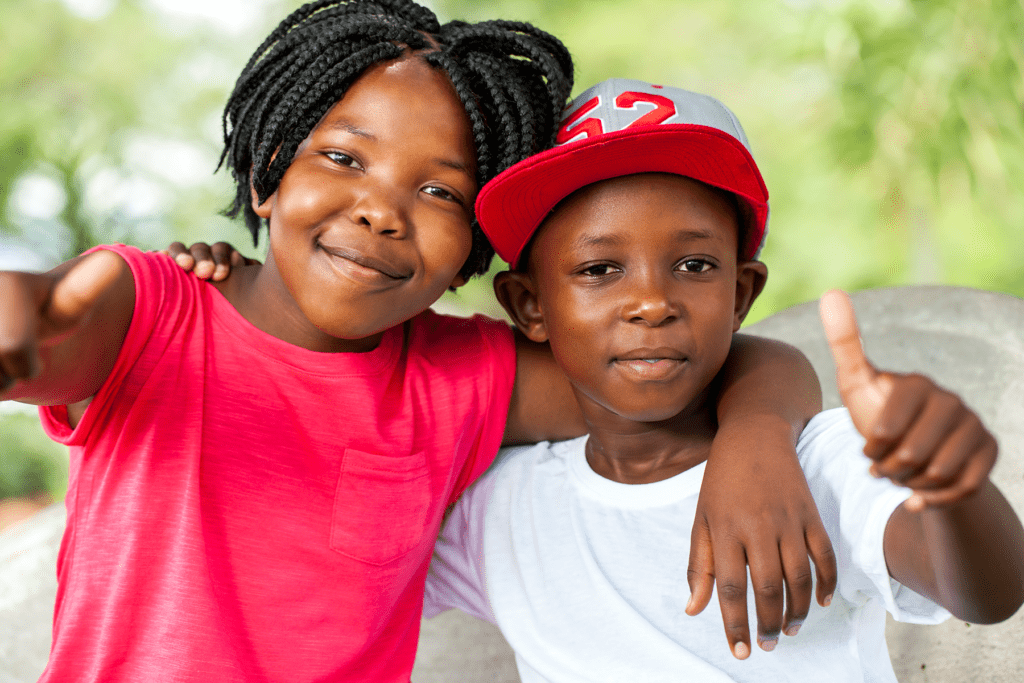 Two African Kids Two African Kids